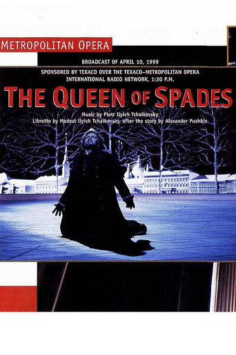 Movie poster for The Queen of Spades [The Metropolitan Opera] (1999)