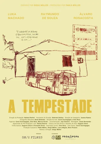Movie poster for A Tempestade (2026)
