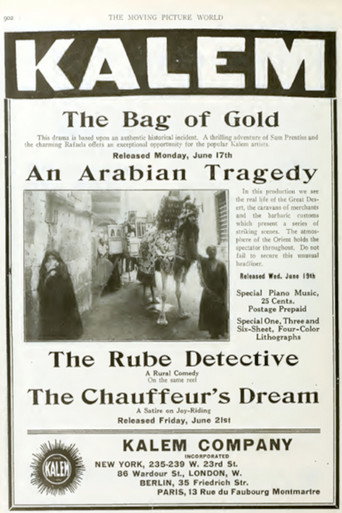 Movie poster for An Arabian Tragedy (1912)