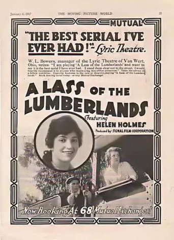 Movie poster for A Lass of the Lumberlands (1916)