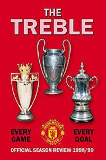 Manchester United Season Review 1998-99 The Treble poster