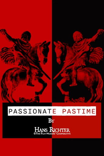 Movie poster for Passionate Pastime (1958)