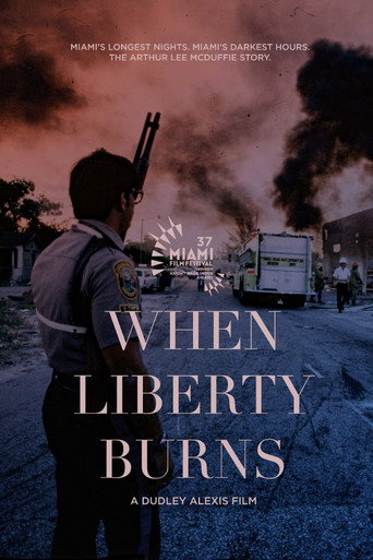 Movie poster for When Liberty Burns (2020)