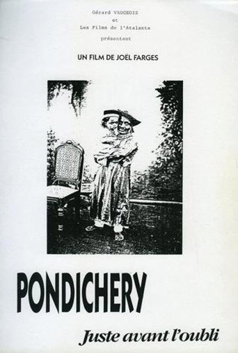 Movie poster for Pondichery, juste avant l'oubli (1986)