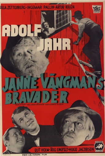Janne Vängmans bravader poster