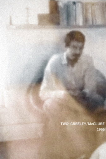 Movie poster for Two: Creeley/McClure (1965)