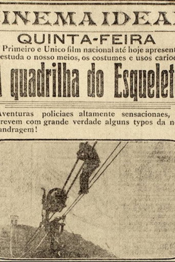 Movie poster for A Quadrilha do Esqueleto (1917)