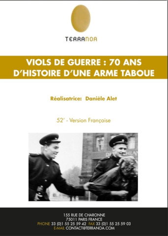 Movie poster for Viols de guerre, 70 ans d'histoire d'une arme taboue (2019)