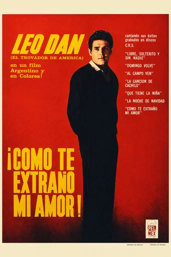 Movie poster for ¡Cómo te extraño...! (1966)