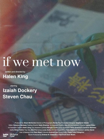 Movie poster for If We Met Now (2024)