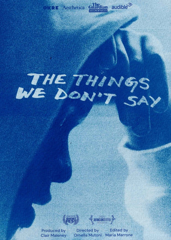Movie poster for The Things We Don’t Say (2024)