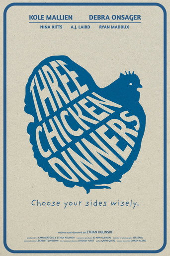 Movie poster for Three Chicken Dinners (2025)
