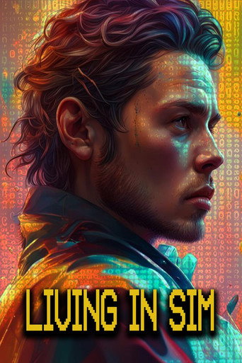 Movie poster for Living in Sim (2023)