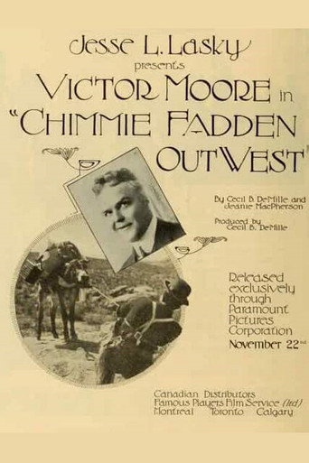 Movie poster for Chimmie Fadden Out West (1915)