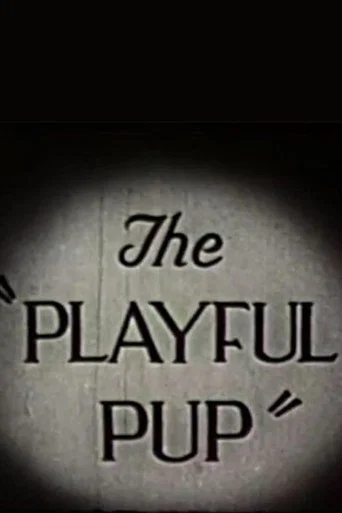 Movie poster for The Playful Pup (1937)