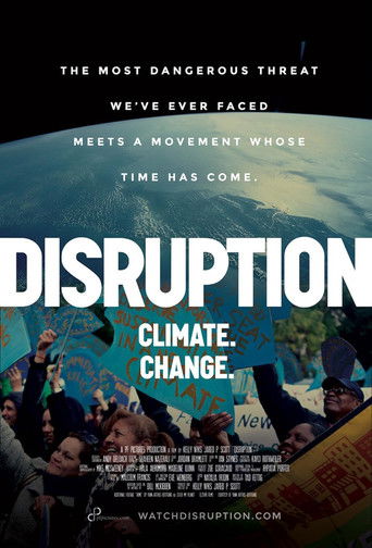 Movie poster for Disruption: Climate. Change. (2014)
