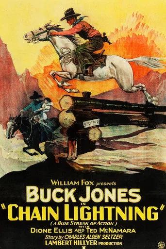 Movie poster for Chain Lightning (1927)