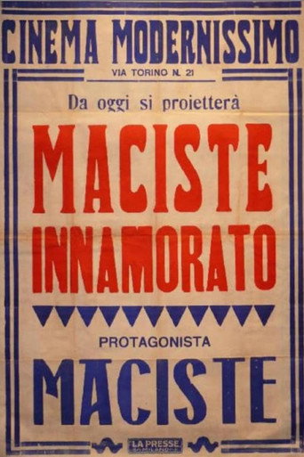 Movie poster for Maciste in Love (1919)