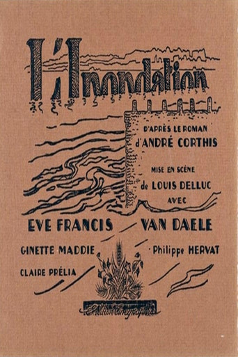 Movie poster for The Flood (1924)