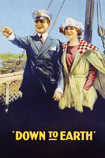 Movie poster for Down to Earth (1917)
