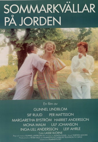 Summer Nights on Planet Earth poster