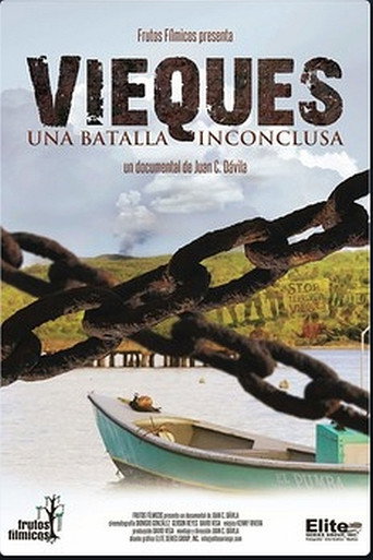 Movie poster for Vieques: una batalla inconclusa (2015)