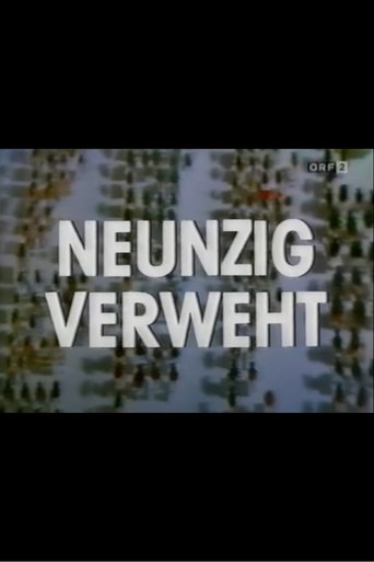 Movie poster for Neunzig Verweht: der Schriftsteller Ernst Jünger (1985)