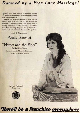 Movie poster for Harriet and the Piper (1920)