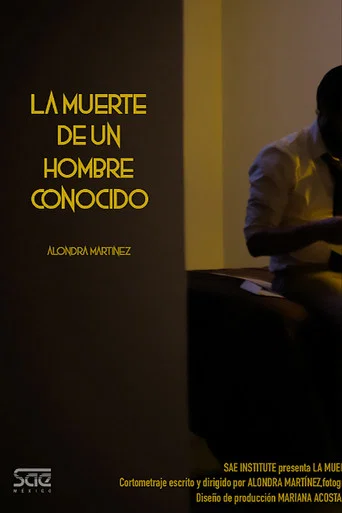 Movie poster for The Death of a Known Man (2022)