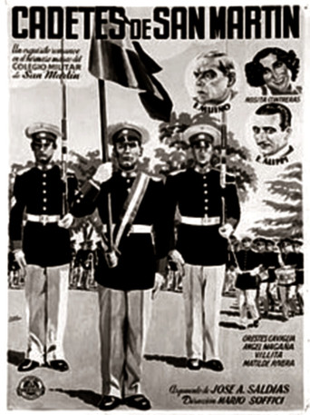 Movie poster for Cadetes de San Martín (1937)