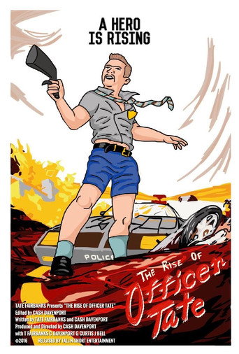 Movie poster for The Rise of Officer Tate (2016)