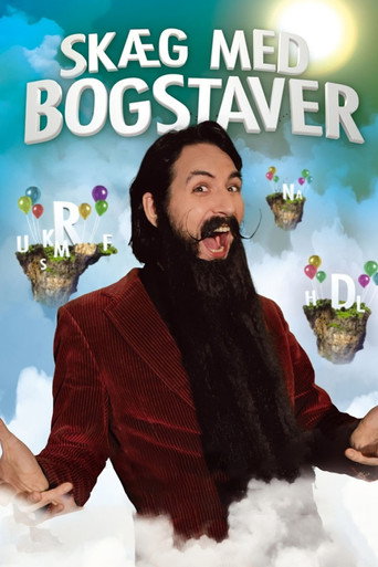 Skæg med bogstaver poster