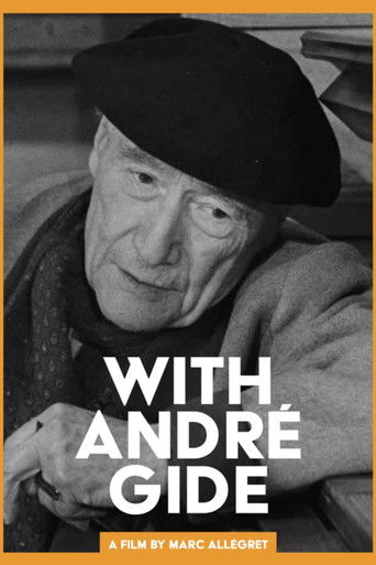 With André Gide poster