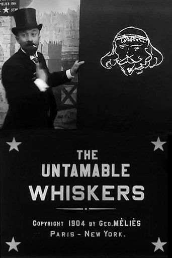 Movie poster for The Untamable Whiskers (1904)