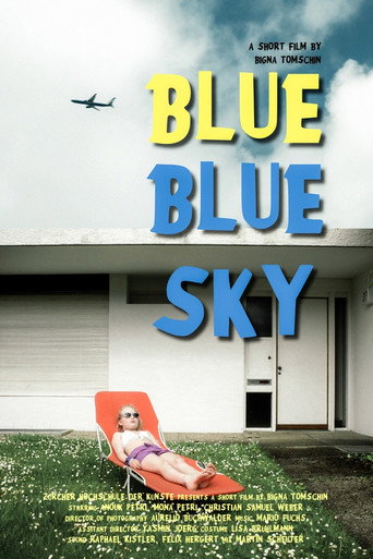 Movie poster for Blue Blue Sky (2014)