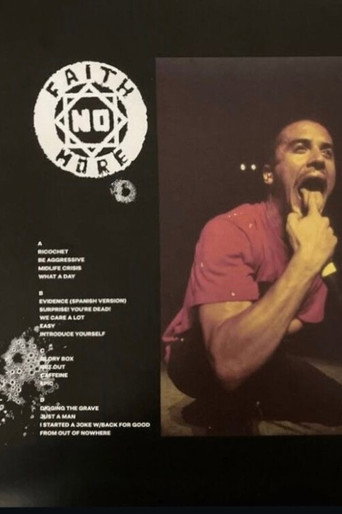 Faith No More - Monsters Of Rock 1995 poster