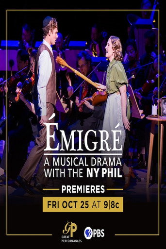 Movie poster for Émigré: A Musical Drama with the NY Philharmonic