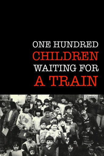 Movie poster for One Hundred Children Waiting for a Train (1990)