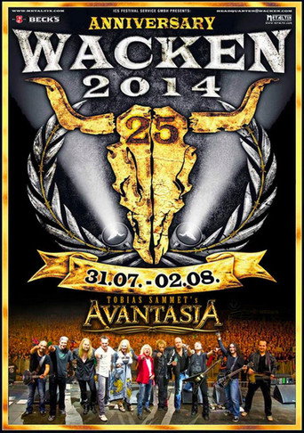 Movie poster for Tobias Sammet's Avantasia: Wacken Open Air 2014 (2014)