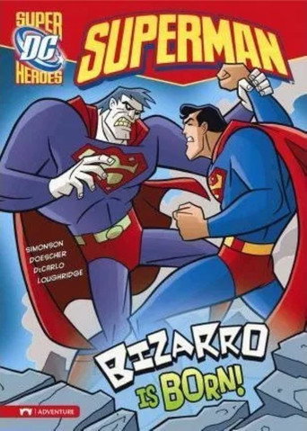 Movie poster for Superman Super Villains : Bizarro (2013)