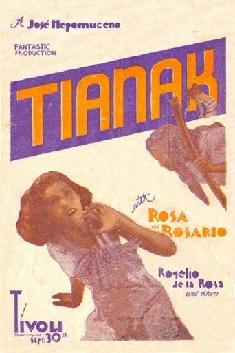 Movie poster for Tianak (1932)