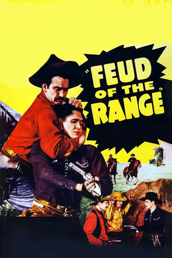 Movie poster for Feud of the Range (1939)