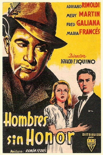 Movie poster for Hombres sin honor (1944)