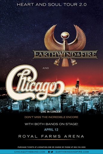 Movie poster for Chicago and Earth, Wind & Fire - Heart and Soul Tour 2015 (2015)