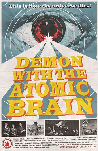 Movie poster for Demon with the Atomic Brain (2017)