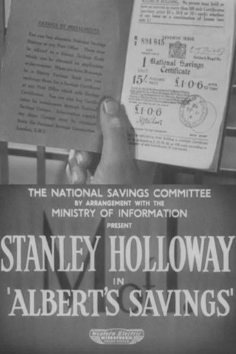 Movie poster for Albert's Savings (1940)