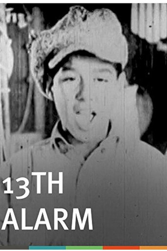 Movie poster for 13th Alarm (1925)