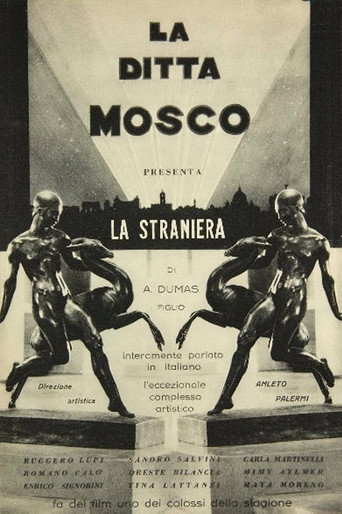 Movie poster for La straniera (1930)