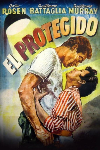 Movie poster for El protegido (1956)