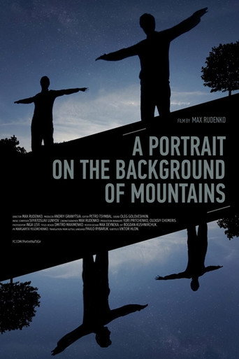 Movie poster for A Portrait on the Background of Mountains (2019)